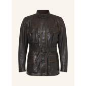 复古 夹克保暖防风真皮立领秋冬户外皮衣爆款 代购 belstaff男士