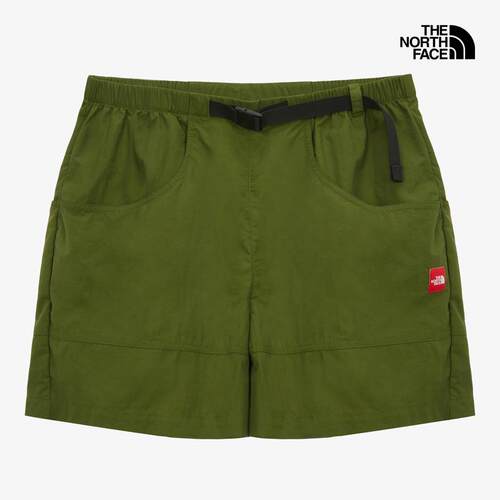海外代购THE NORTH FACE/北面男士运动短裤耐磨透气尼龙宽腰带
