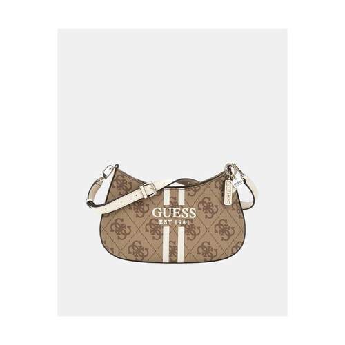 代购GUESS女士单肩包顶部拉链开合可调节肩带轻便携带多口袋设计