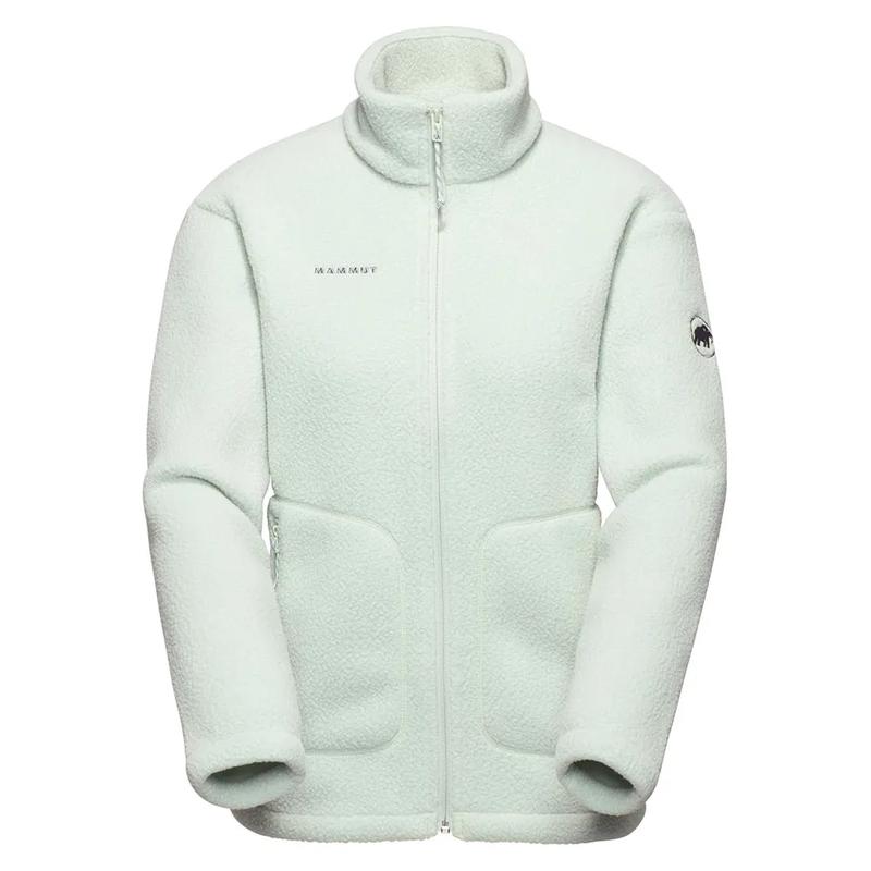 代购Mammut猛犸象女士抓绒衣保暖防风透气保暖外套立领长袖户外上