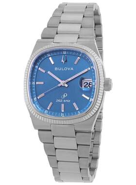 海外代购BULOVA/宝路华男士手表欧美腕表日历显示夜光指针
