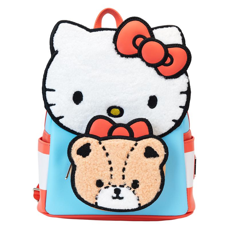 正版Loungefly三丽鸥联名Hello Kitty 卡通可爱创意迷你双肩背包