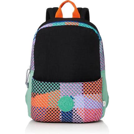 代购Kipling背包女双肩包可装笔记本电脑通勤使用笔袋收纳