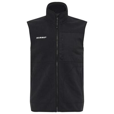 代购Mammut男士软壳马甲保暖防风多口袋设计拉链开合棉布涤纶