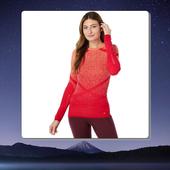 套头衫 针织长袖 运动T恤专柜女子红色时尚 海外购Smartwool