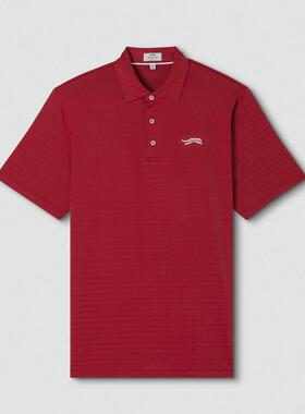 代购sun day red Crosswind男士高尔夫Polo衫短袖T恤老虎伍兹红色