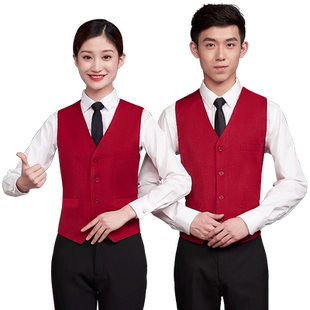 超市商场水果零食店收银服务员马甲 学生社团志愿者义工背心印字