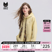 多色百搭设计感冬装 a02宽松连帽卫衣女2025新款 冬季 上衣通勤穿搭