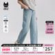 子弯刀裤 a02宽松直筒牛仔裤 薄款 透气垂感显瘦裤 女2025新款 夏季