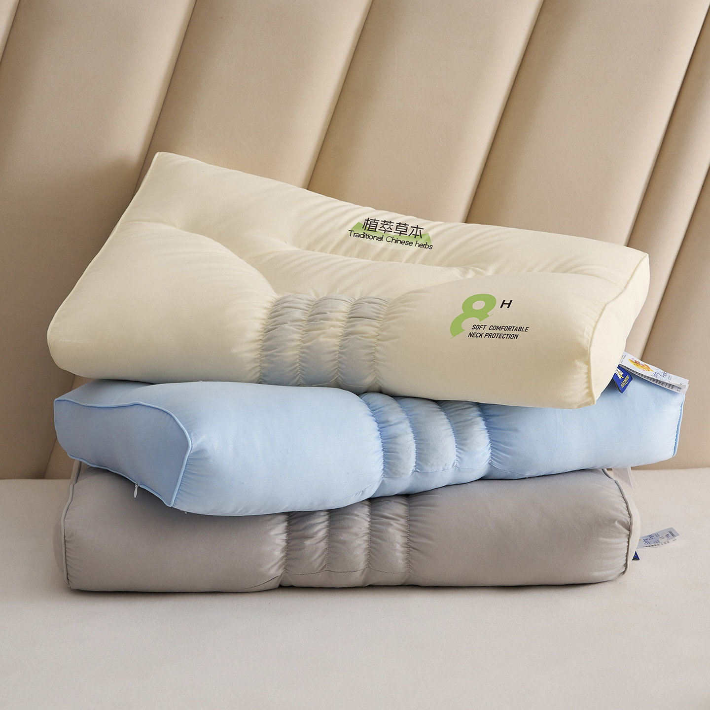 新款植萃草本荞麦家用枕头护颈助眠云柔枕芯一只装成人不塌陷枕芯,床上用品,枕头/枕芯,淘宝优惠券,粉丝福利购,淘宝优惠卷
