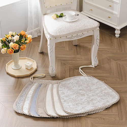 雪尼尔法式高档椅子垫