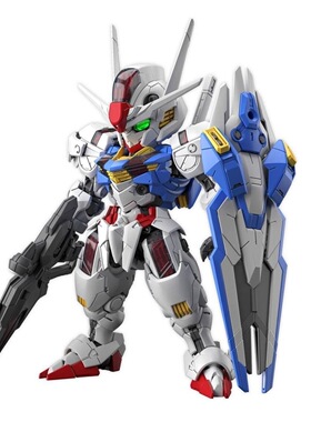 现货 SUPA MGSD风灵 Q版风灵 水星的魔女  拼装模型玩具 带水贴