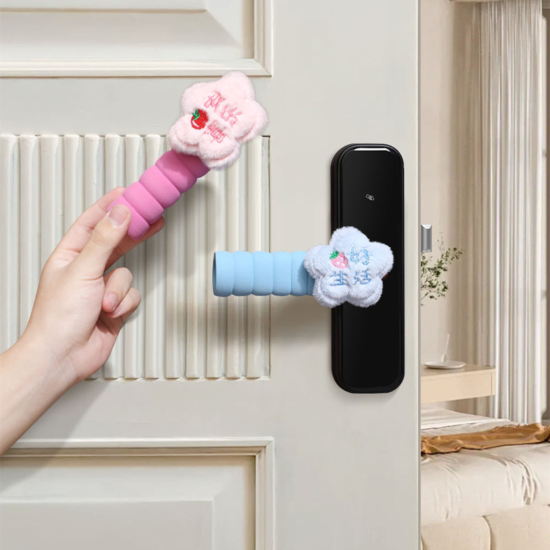 门把手套可爱儿童圆形保护套新家保暖宝宝装饰品防撞垫护套