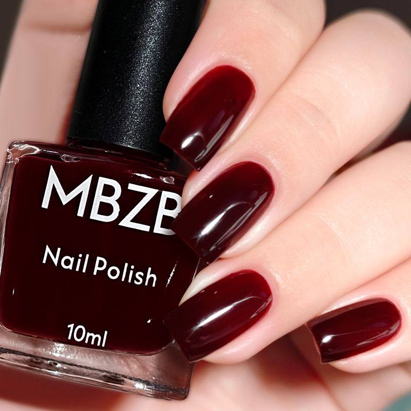 酒红指甲油免烤快干无味水性健康撕拉可剥显白网红美甲油2025新款,彩妆/香水/美妆工具,指甲油,淘宝优惠券,粉丝福利购,淘宝优惠卷