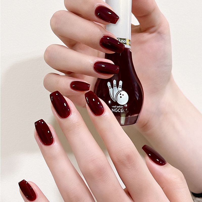 热卖显白高档升级防水美甲油女