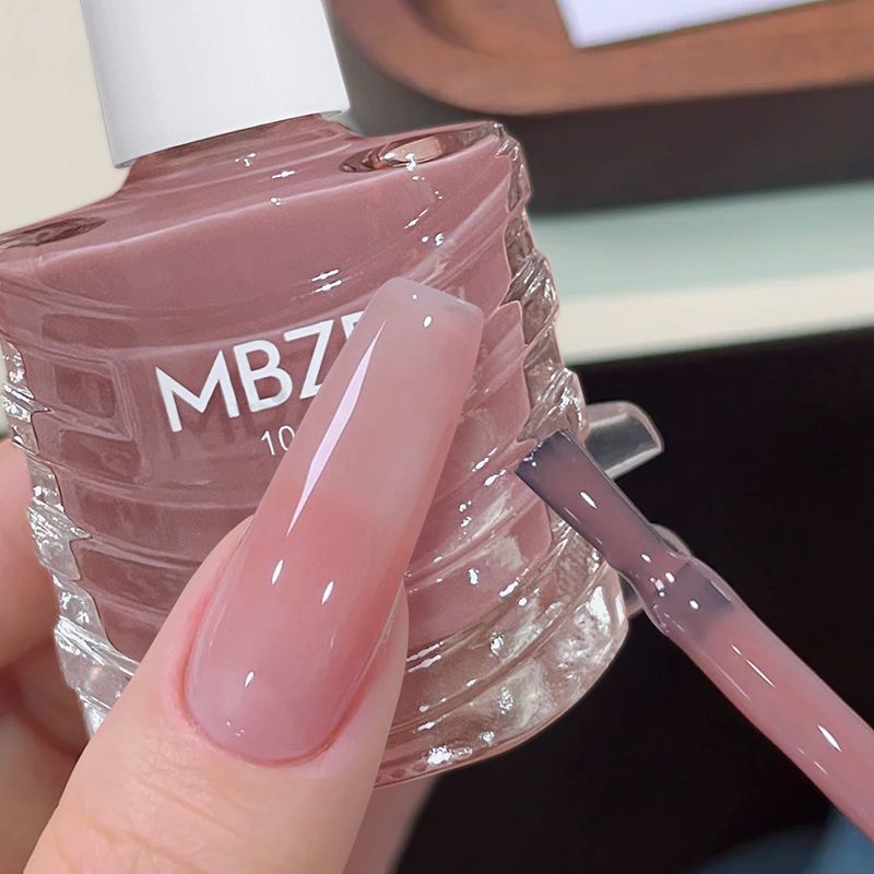 指甲油免烤快干持久冰透