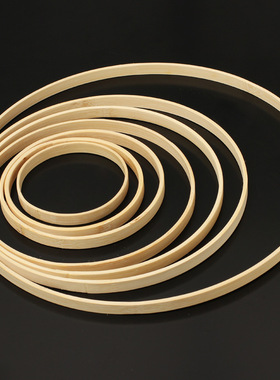 竹环圈箍圆形竹圈竹编竹环 DIY圆环圆圈风铃骨架  幼儿园手工材料