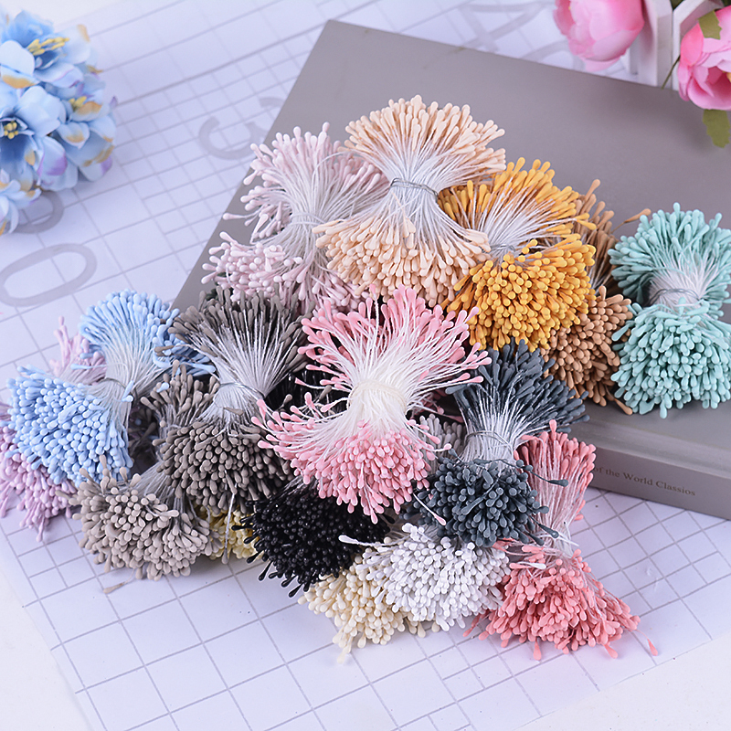 仿真花芯花蕊DIY材料包发簪