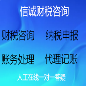 财税咨询 账务处理 税务咨询 会计咨询税收优惠政策一对一沟通