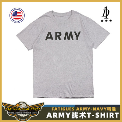 army短袖t-shirt军迷透气美国