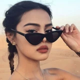 Tide, ретро солнцезащитные очки на солнечной энергии в стиле хип-хоп, европейский стиль, кошачий глаз, в корейском стиле, популярно в интернете