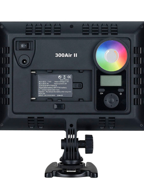 永诺无线打光灯YN300AIR  YN300AIR二代轻薄LED补光灯RGB全彩摄影
