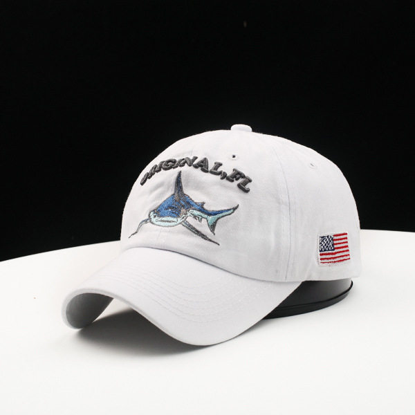 春夏美式鲨鱼刺绣棒球帽男女复古水洗百搭街头鸭舌帽青少年学生,服饰配件/皮带/帽子/围巾,帽子,淘宝优惠券,粉丝福利购,淘宝优惠卷