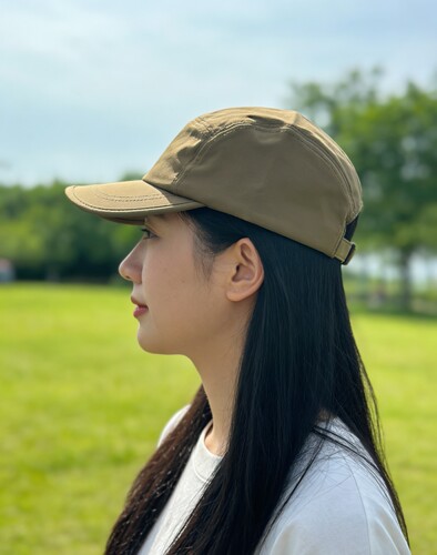 趣野装备社户外探险轻量鸭舌帽遮阳帽老钱风徒步帽男女同款森林绿