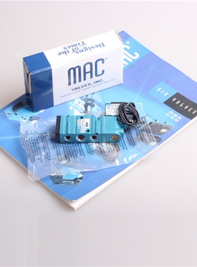 MAC电磁阀 411A-DOA-DM-DDAA-1BA 二位五通电磁阀 DMB-DDAA-1BA