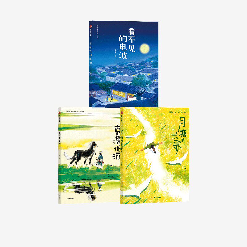正版书籍 看不见的电波+月塘的长歌+克鲁伦河（套装3册）谢淼焱 等著 中信出版社