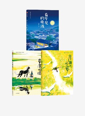 看不见的电波+月塘的长歌+克鲁伦河（套装3册）谢淼焱 官方正版 中信出版社