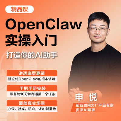零基础玩转OpenClaw申悦