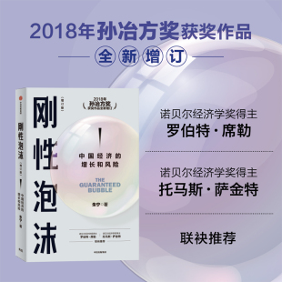 朱宁著 诺贝尔经济学奖得主罗伯特席勒推荐 读懂中国经济 过去与未来 增订版 2018年孙冶方奖获奖作品全新增订 刚性泡沫