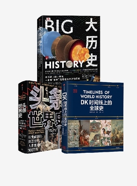 大历史+头条世界史+DK时间线上的全球史（套装3册）中信出版社图书 正版