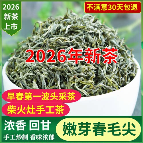 毛尖绿茶2026新茶浓香型特级