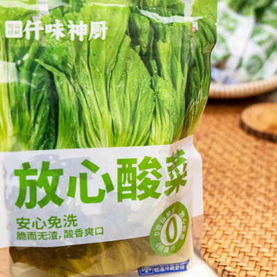 仟味神厨放心酸菜放心酸豆角酸笋益生菌发酵腌制酱菜半成品