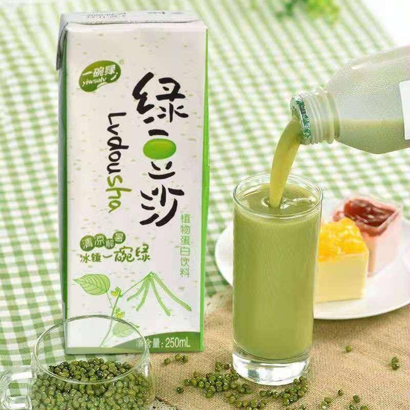 一碗绿绿豆沙植物蛋白饮料