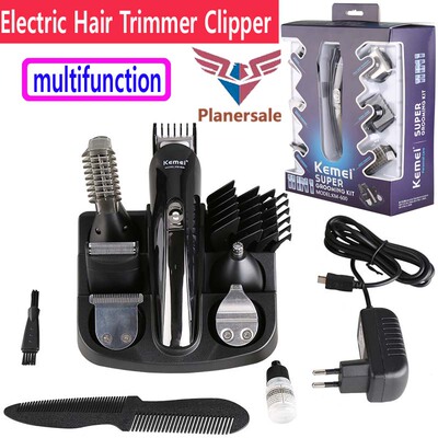 6in1 Electric Hair Trimmer Clipper充电式理髲器电推剪刀子智能