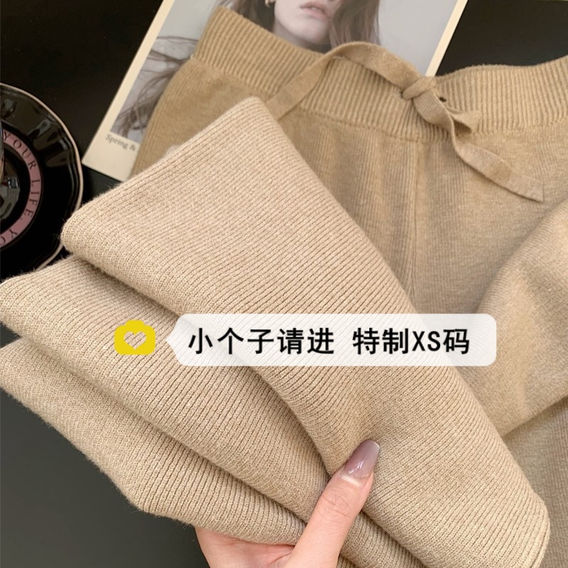 秋冬加厚糯米裤女今年流行爆款潮