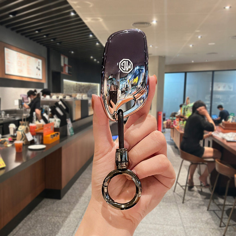 名爵5钥匙套26款mg4随心版木兰6pro二代汽车zs壳hs天蝎座es5领航