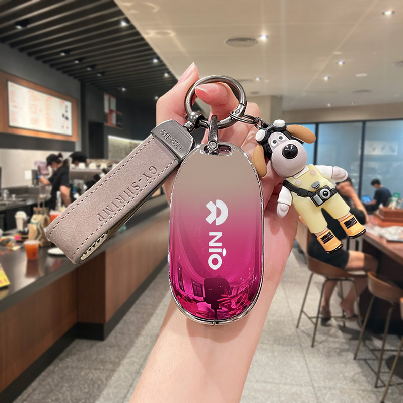 蔚来et5t钥匙套25款es6汽车et5卡片es8壳ec6扣et7未来es7男ec7女