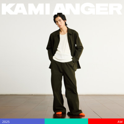 KAMIANGER RGB 2025秋季新款斜纹微宽松百搭日常通勤直筒休闲长裤