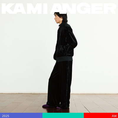 KAMIANGER RGB 秋季新款丝绒毛边宽松运动长裤运动裤休闲裤时尚