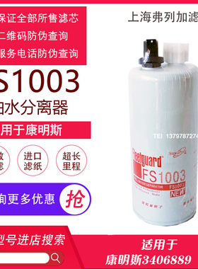 东风天龙FS1003油水分离器FS19596 4070801燃油柴油滤清器