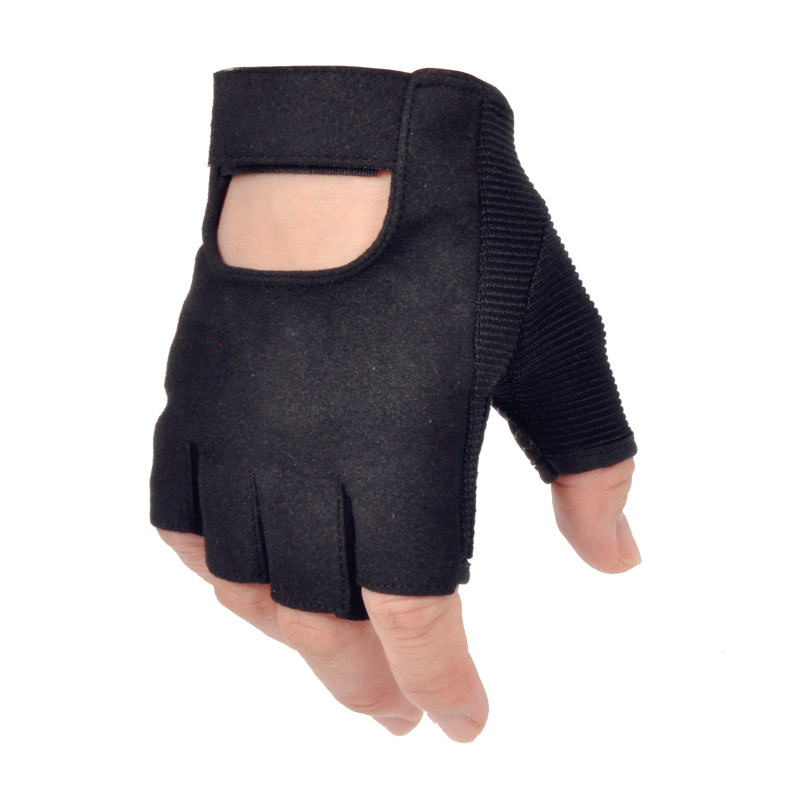 남성과 여성 체육관 덤벨 장비 훈련용 반 손가락 장갑 미끄럼 방지 스포츠 피트니스 사이클링 드라이버 야외 봄 여름