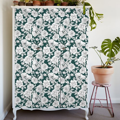 美式鞋柜自粘防水翻新墙贴壁纸