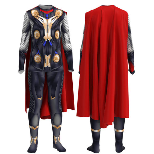 万圣节亲子派对雷神托尔cos服装儿童英雄复仇者联盟Thor Costume