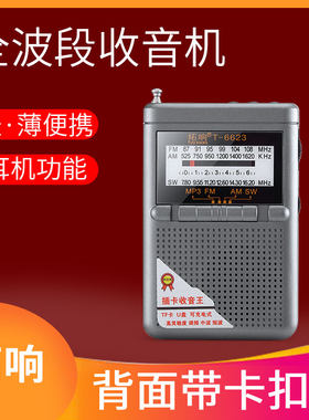 多波段插卡收音机拓响