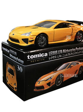 多美卡TOMICA合金车运输车TP30黑盒雷克萨斯LFATP30斯巴鲁翼豹WRX