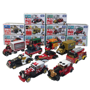 TOMY多美卡迪士尼合金小汽车模型Tomica米奇米妮老爷车DM01玩具车